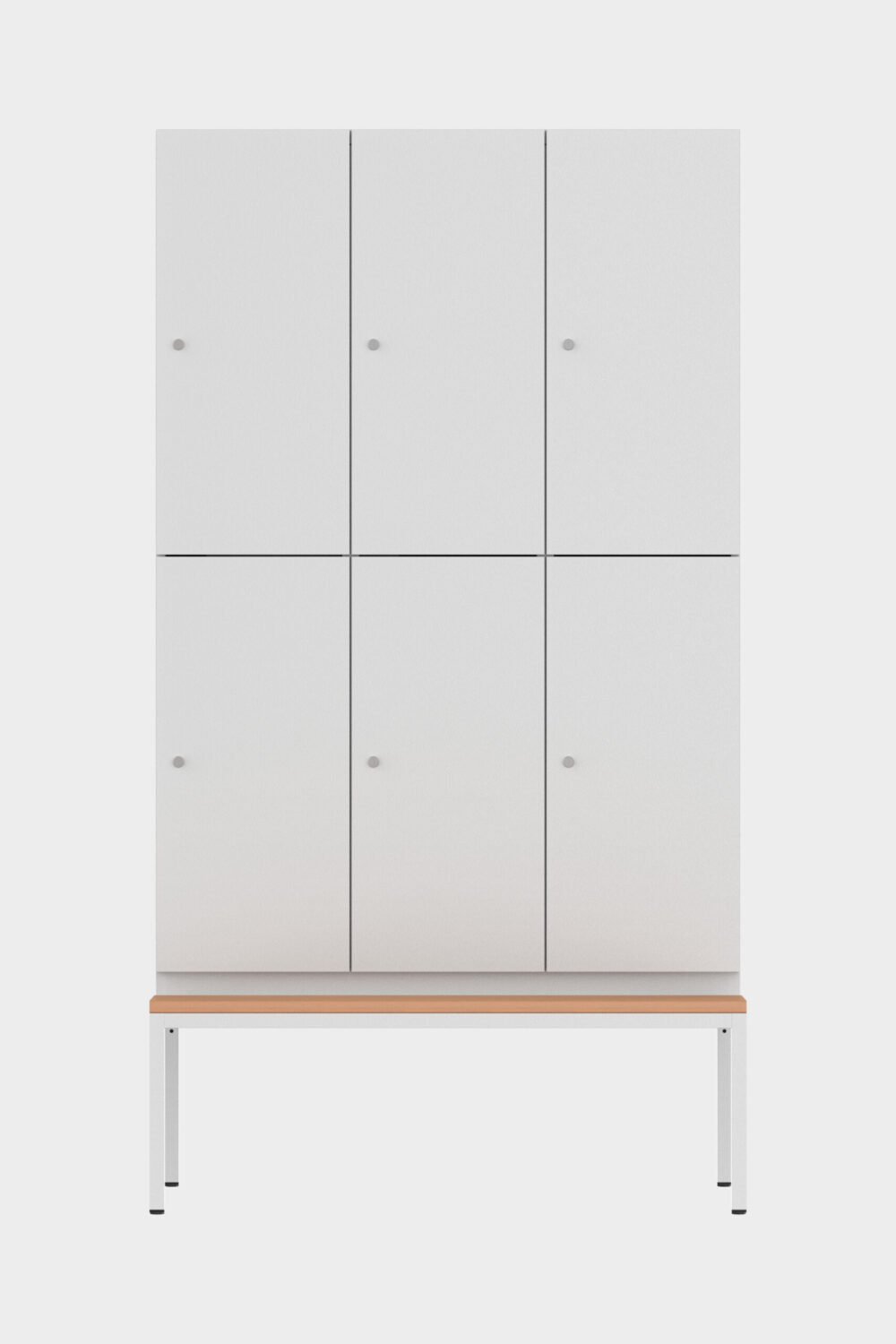 Aquarius locker with bench