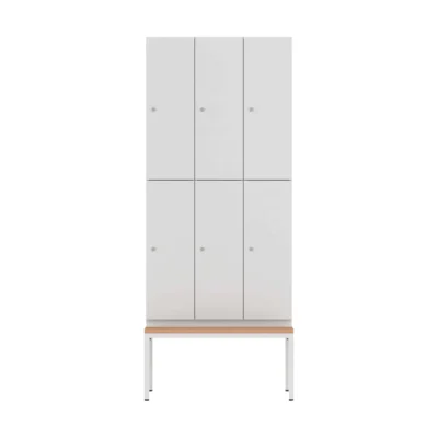 Aquarius locker with bench