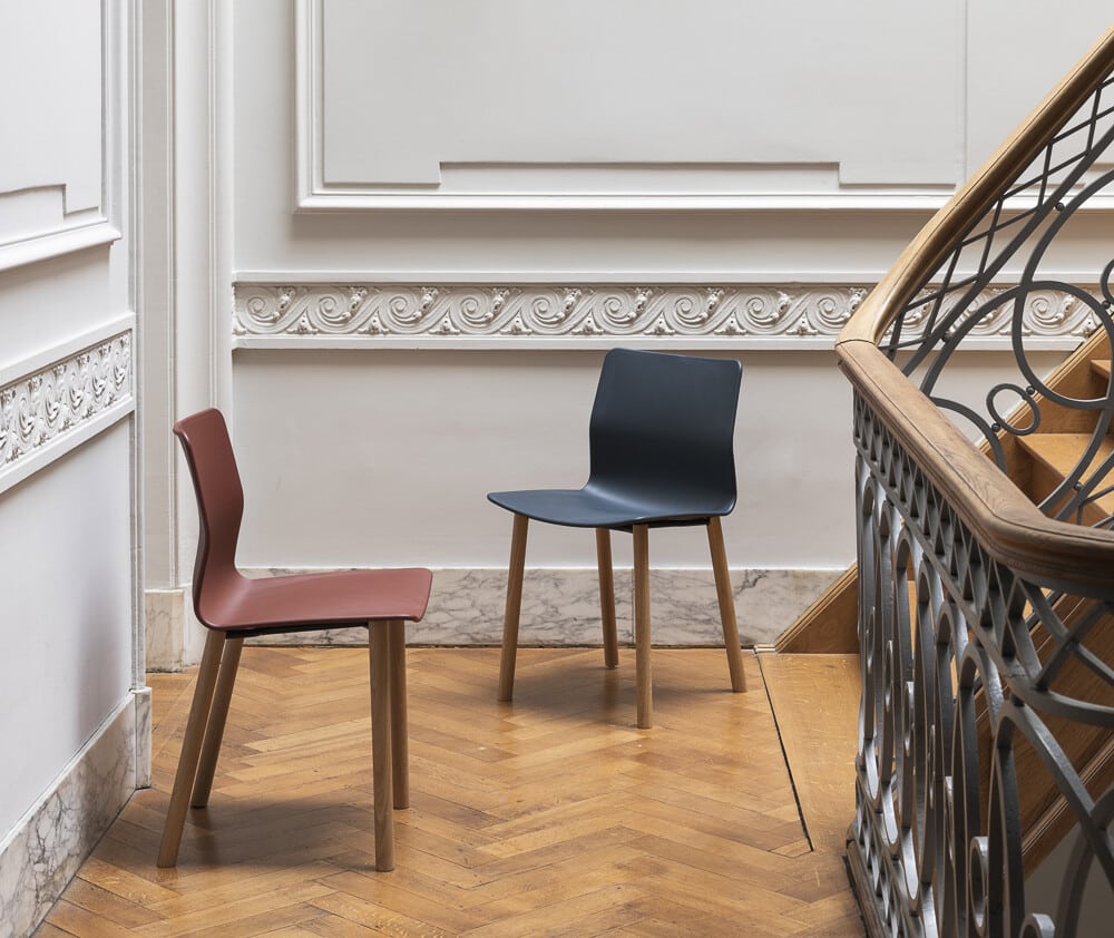 Bulo VVD Bistro 4 wooden legs