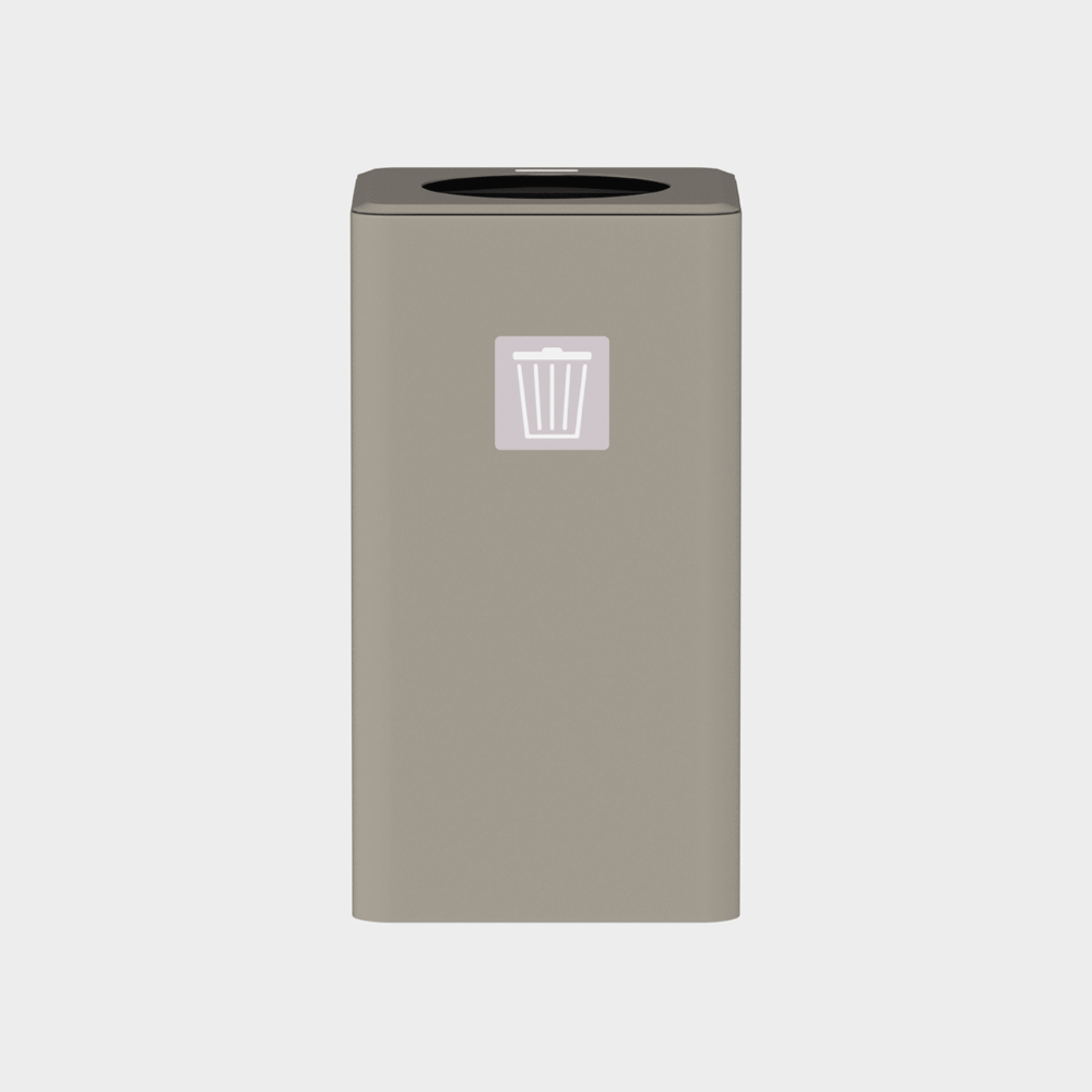 Dunk waste sorting bin