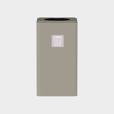 Dunk waste sorting bin